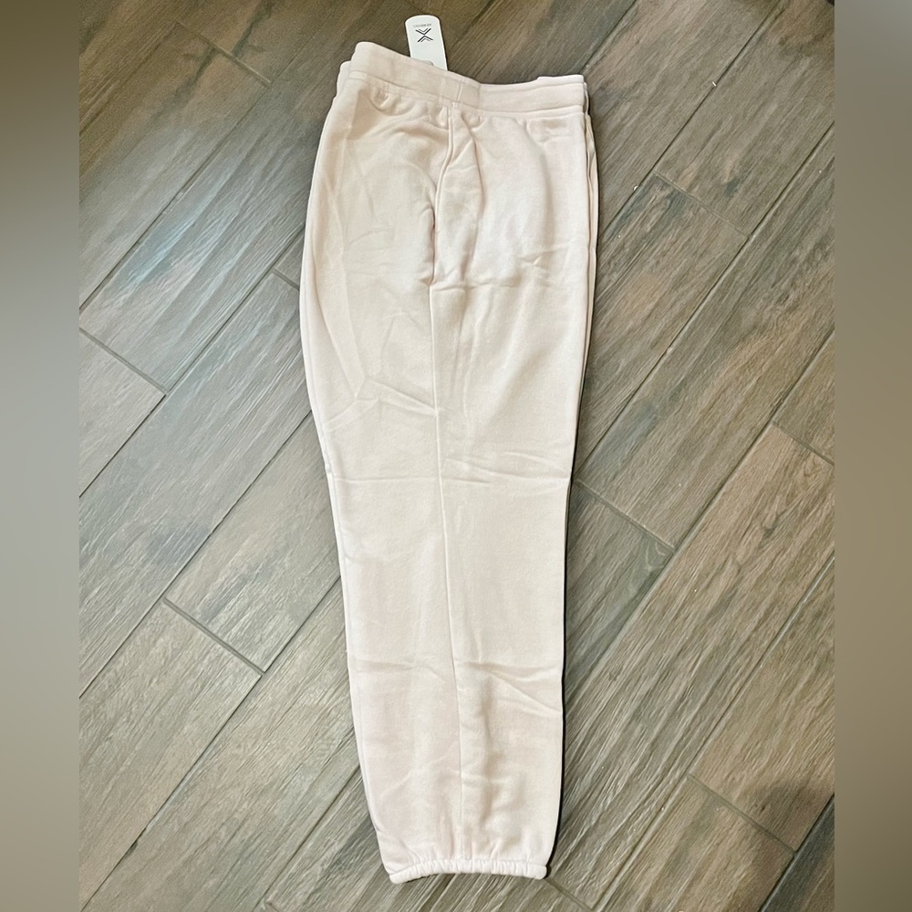 NEW XERSION Women’s Plus Size Sweatpants‎ 1X Peach Whip Color